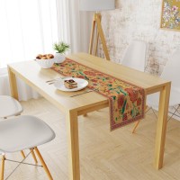 orange-daisy-flowers-table-runner-140x45cm-01