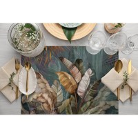 tropical-leaf-design-fabric-placemat-set-of-4-35x50cm-01